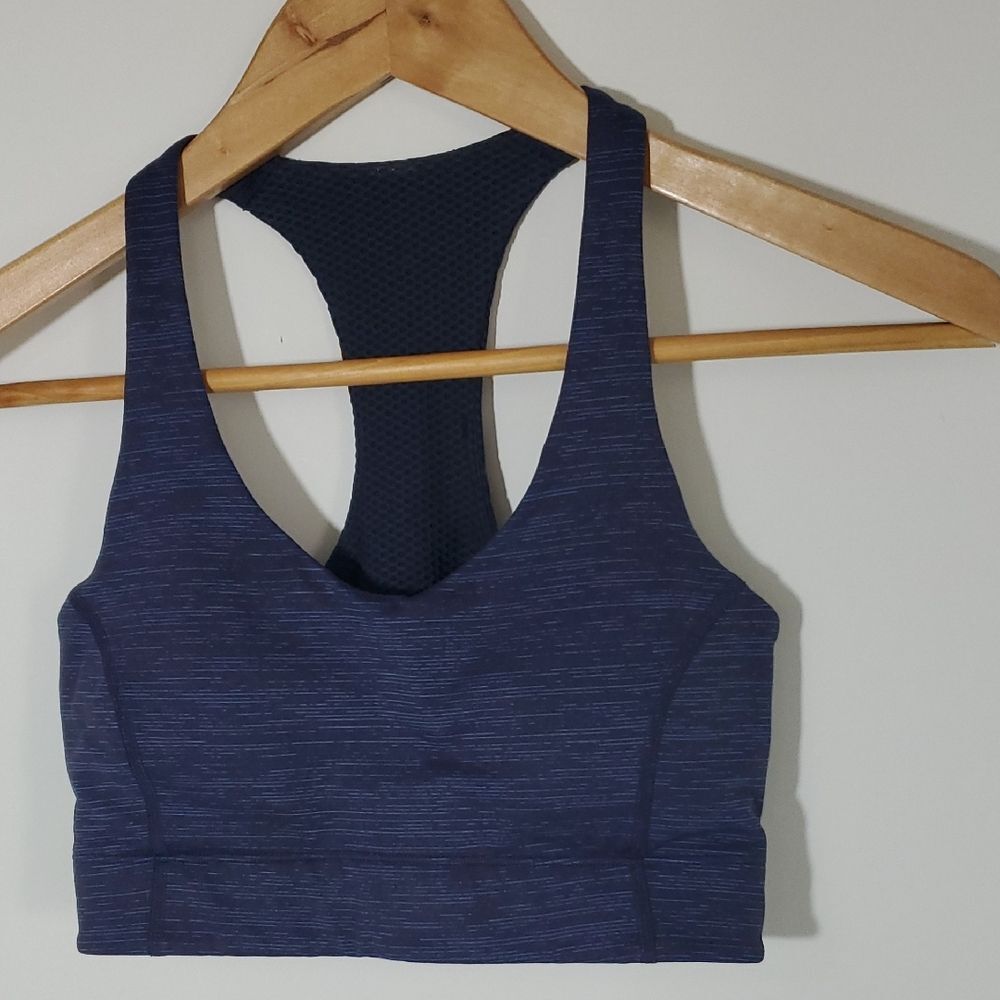 Outdoor Voices Deep Blue Sports Bra XS